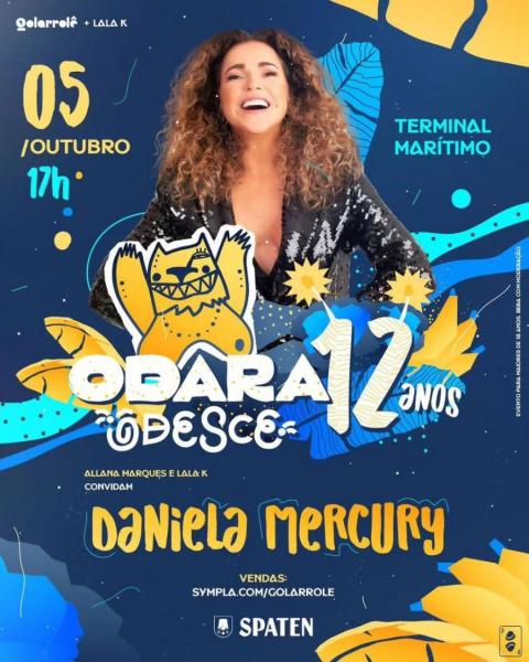 Daniela Mercury - 12 anos do Odara Ôdesce