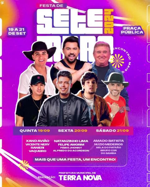 Xand Avião, Vicente Nery e Ranieri Vaqueiro - Festa de Setembro 2024