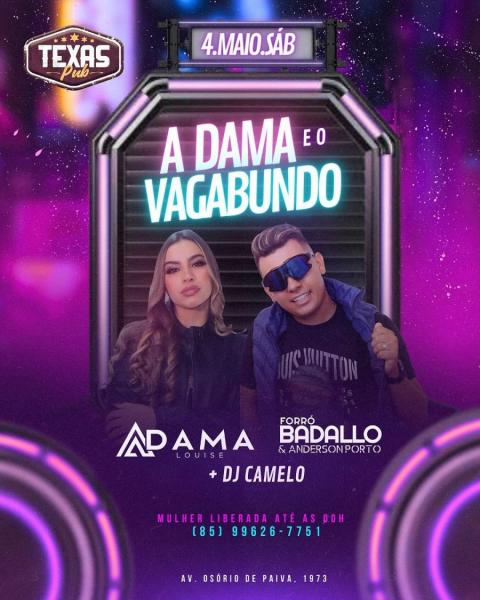 A Dama Louise e Forró Badallo & Anderson Porto - A Dama e o Vagabundo