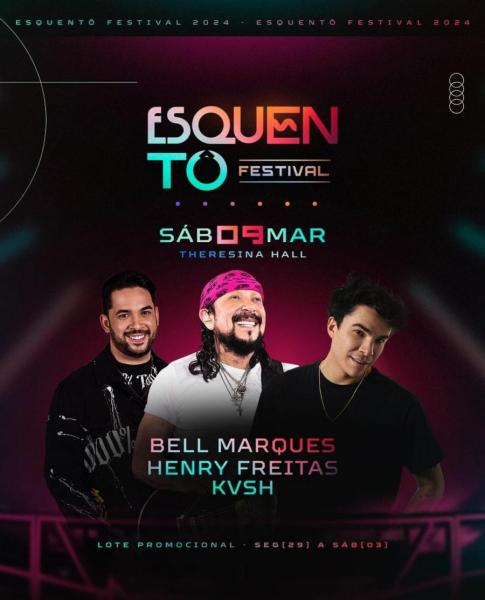 Bell Marques, Henry Freitas e KVSH - Esquentô