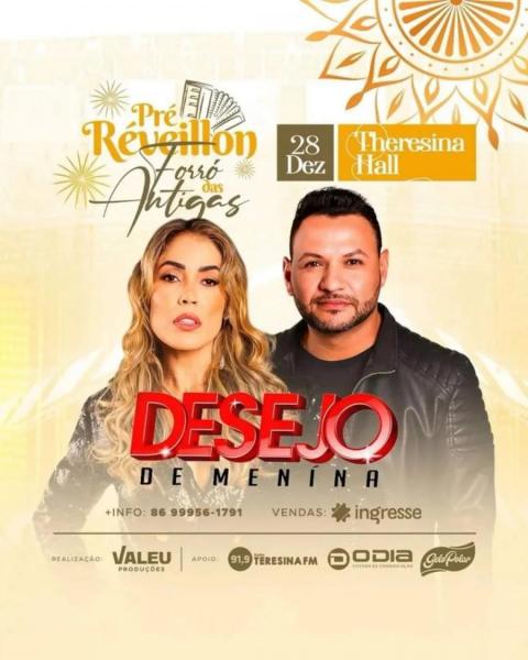Desejo de Menina, Mastruz com Leite, Balança Neném, Eliane e Forró Sacode - Pré Réveillon Forró das Antigas
