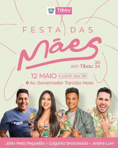 João Neto Pegadão, Lagosta Bronzeada e André Luvi - Festa das Mães