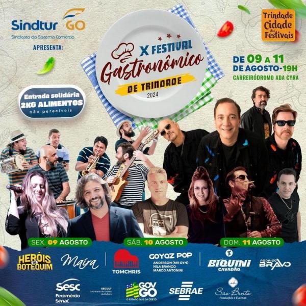 Heróis de Botequim e Maíra - X Festival Grastronômico de Trindade 2024