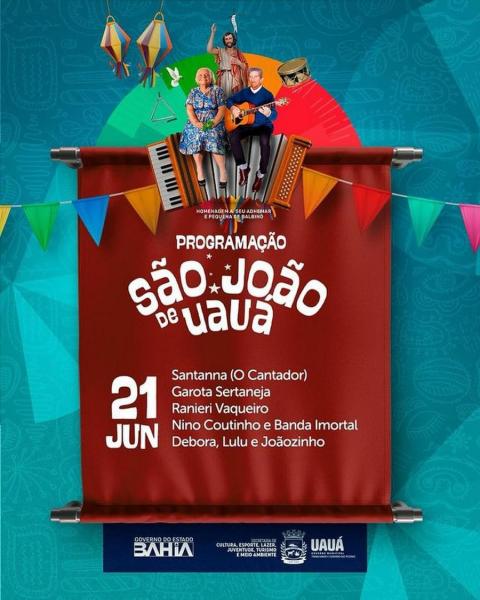 Santana, Garota Sertaneja, Ranieri Vaqueiro, Nino Coutinho & Banda Imortal e Débora, Lulu & Joãozinho