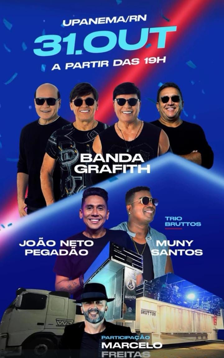 Banda Grafith, João Neto Pegadão e Muny Santos - Festa da Vitória