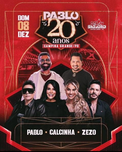 Pablo, Calcina Preta e Zezo - Pablo 20 Anos