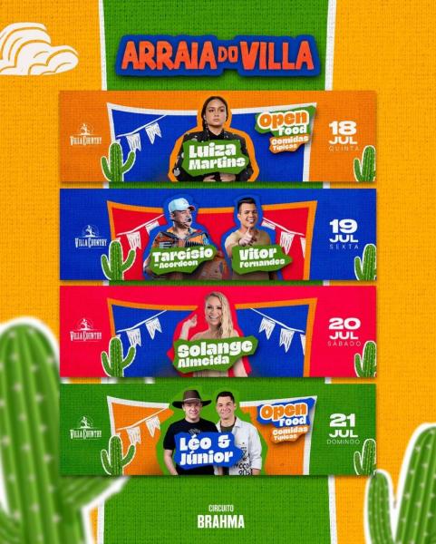 Tarcísio do Acordeon e Vitor Fernandes - Arraiá do Villa