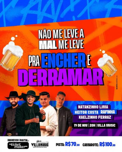 Natanzinho Lima, Heitor Costa, Rafinha e Kaelzinho Ferraz - Pra Encher e Derramar