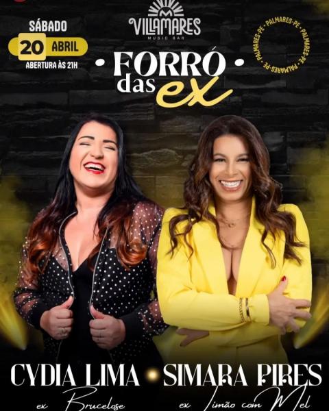 Clydia Lima e Simara Pires - Forró das Ex