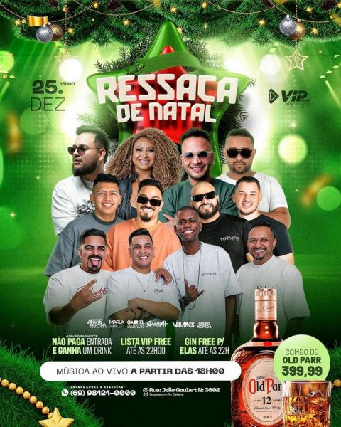 André Rocha, Marla, Gabriel PArada, Samba+, Willames e Grupo Me Pega - Ressaca de Natal