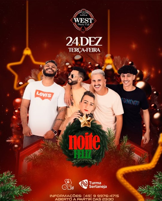 Turma Sertaneja e Dj Eli - Noite Feliz