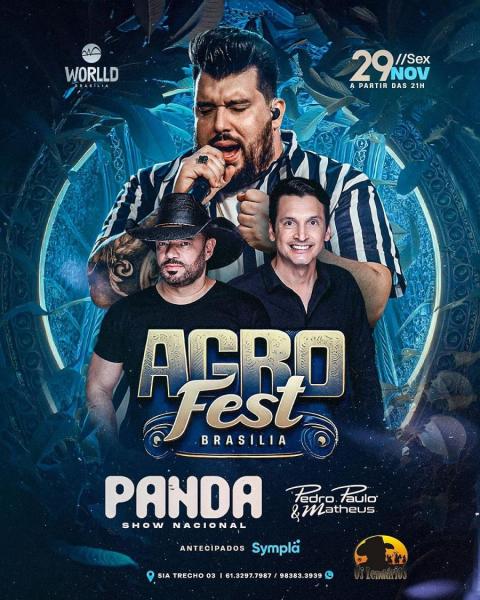 Panda e Pedro Paulo & Matheus - Agro Fest Brasília