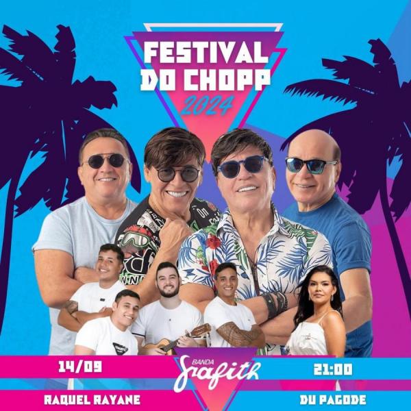 Banda Grafith, Raquel Rayane e Du Pagode - Festival do Chopp