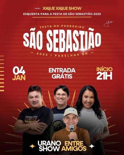 Urano Show e Entre Amigos - Festa de São Sebastião