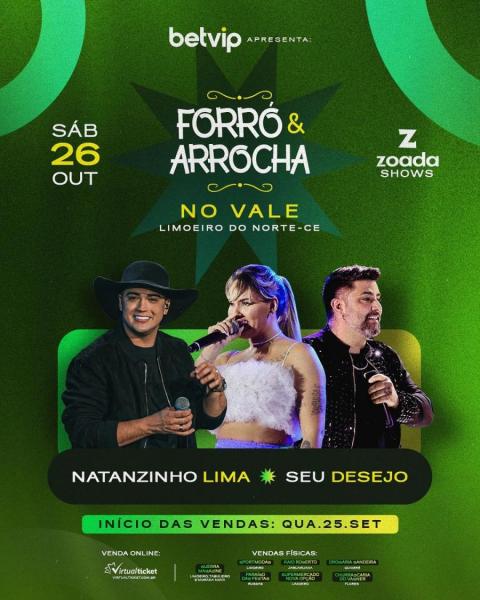 Natanzinho Lima e Seu Desejo - Forró & Arrocha