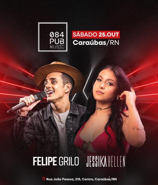 Felipe Grilo e Jessika Hellen