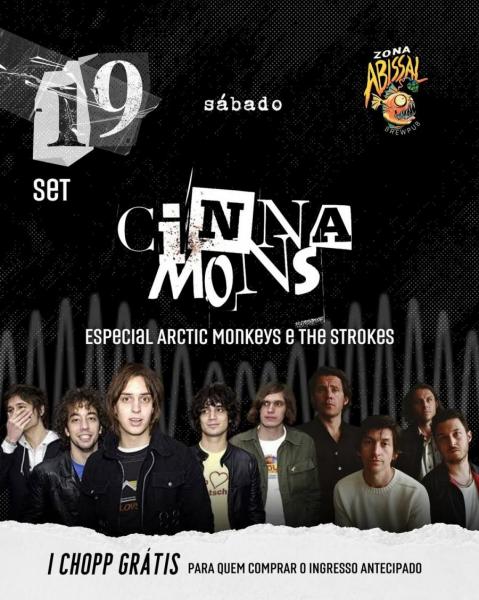 Banda Cinnamons - Especial Artic Monkeys & The Strokes