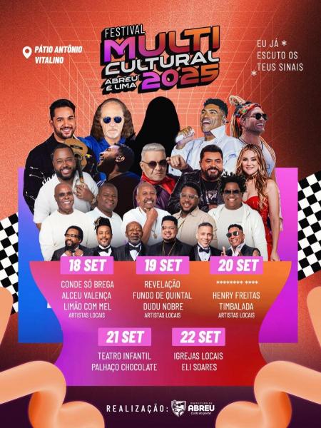 Revelação, Fundo de Quintal e Dudu Nobre - Festival Multi Cultural 2025