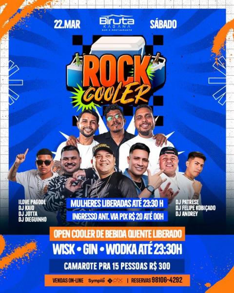 I Love Pagode, Dj Kaio, Dj Jotta, Dj Dieguinho, Dj Patrese, Dj Felipe Kobiçado e Dj Adnrey - Rock Cooler