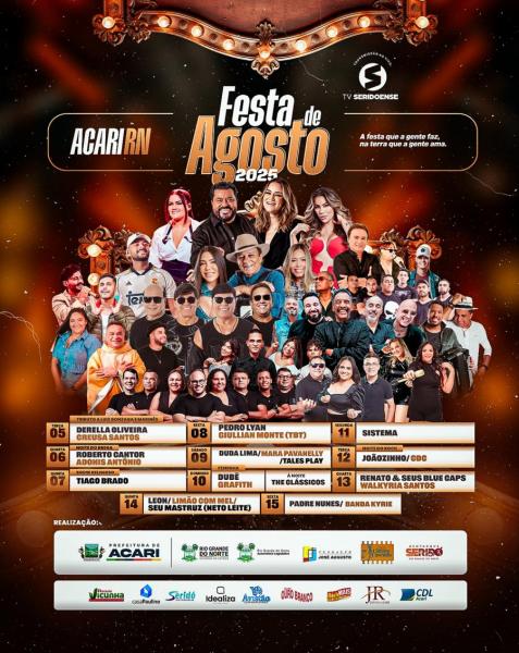 Leon, Limão com Mel e Seu Mastruz - Festa de Agosto 2025