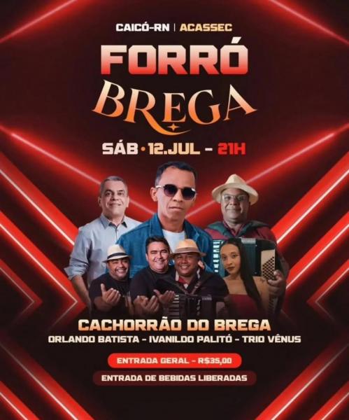 Cachorrão do Brega, Orlando Batista, Ivanildo Palitó e Trio Vênus - Forró & Brega
