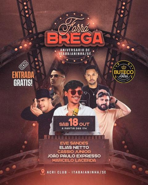 Eve Sandes, Elias Netto, Cassio Junior, João Paulo Expresso e Marcelo Lacerda - Forró Brega