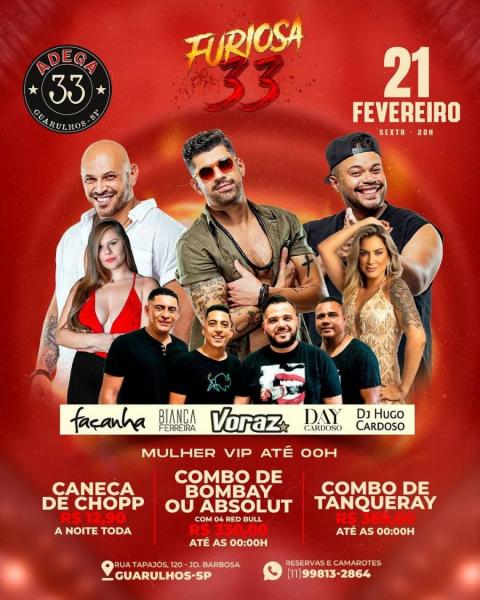 Façanha, Voraz, Day Cardoso, Bianca Ferreira e Hugo Cardoso - Furiosa 33