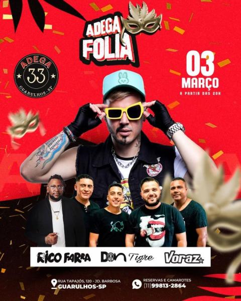 Rico Farra, Don Tigre e Voraz - Adega Folia 2025