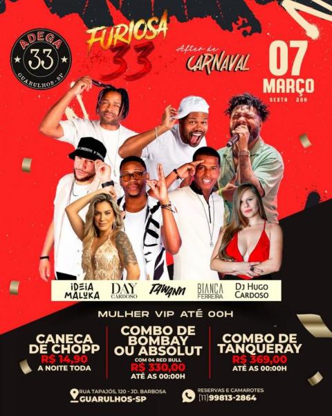 Ideia Maluka, Day Cardoso, Tawann, Bianca Ferreira e Dj Hugo Cardoso - Sexta Furiosa