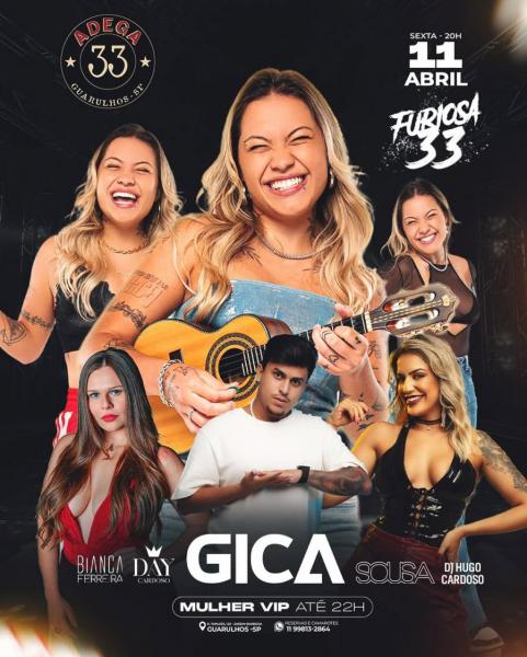 Gica, Bianca Ferreira, Sousa e Dj Hugo Cardoso