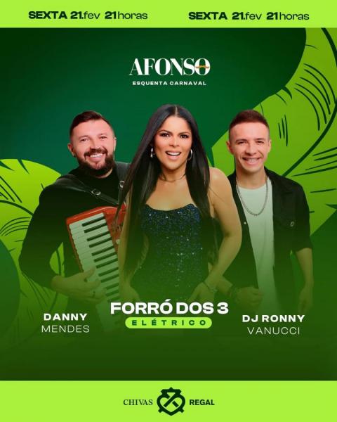Forró dos 3 Elétrico, Danny Mendes e Dj Ronny Vanucci