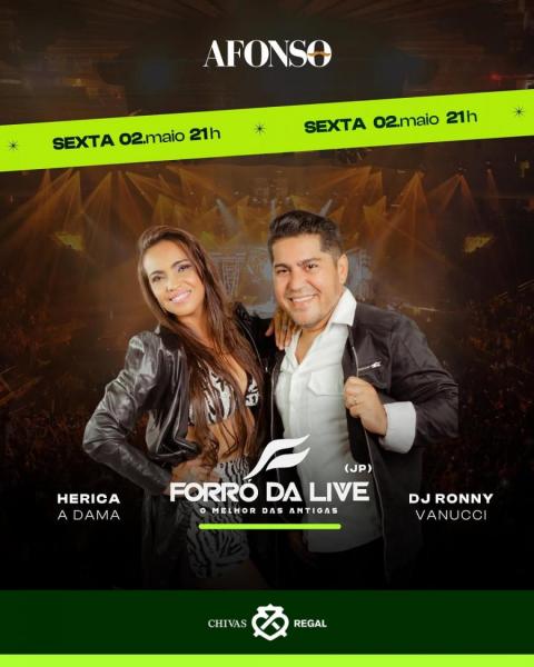 Forró Live, Herica A Dama e Dh Ronny Vanucci