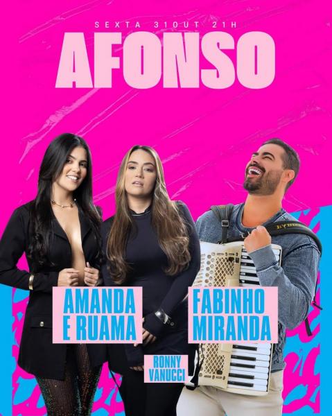 Amanda & Ruama, Fabinho Miranda e Ronny Vanucci