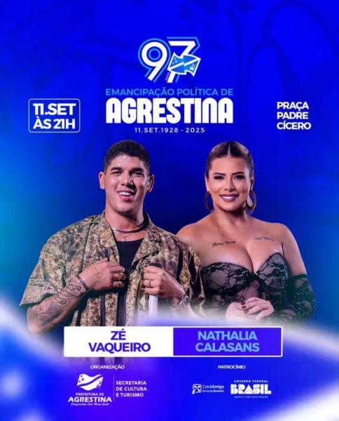 Zé Vaqueiro e Nathalia Calasans