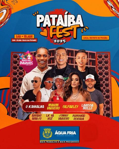 O Kannalha, Manim Vaqueiro, Silfarley, Larissa Mello e Adriano Araújo - Pataíba Fest 2025