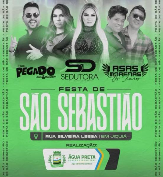 Forró Pegado, Sedutora e Asas Morenas