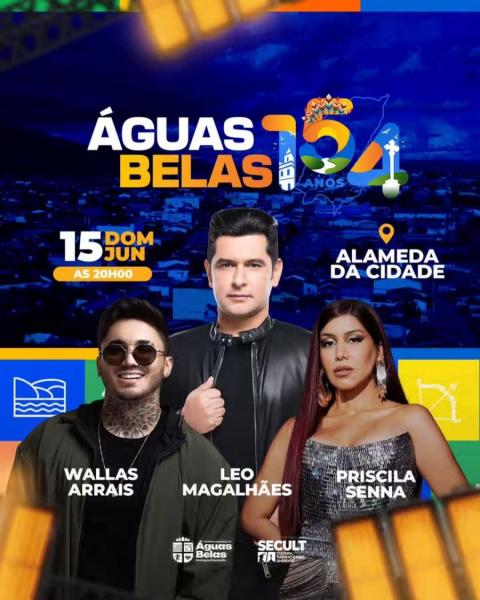 Leo Magalhães, Wallas Arrais e Priscila Senna