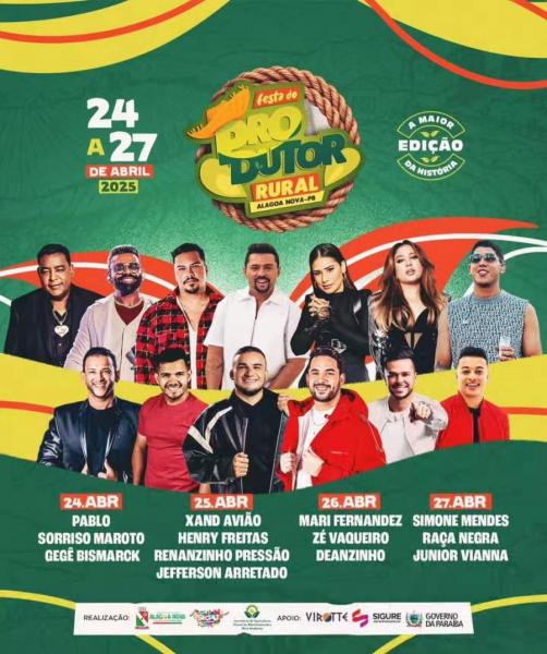 Mari Ferandez, Zé Vaqueiro e Deanzinho - Festa do Produtor Rural 2025