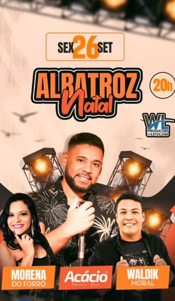 Acácio, Morena do Forró e Waldik Moral