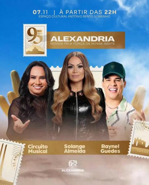 Solange Almeida, Circuito Musical e Raynel Guedes