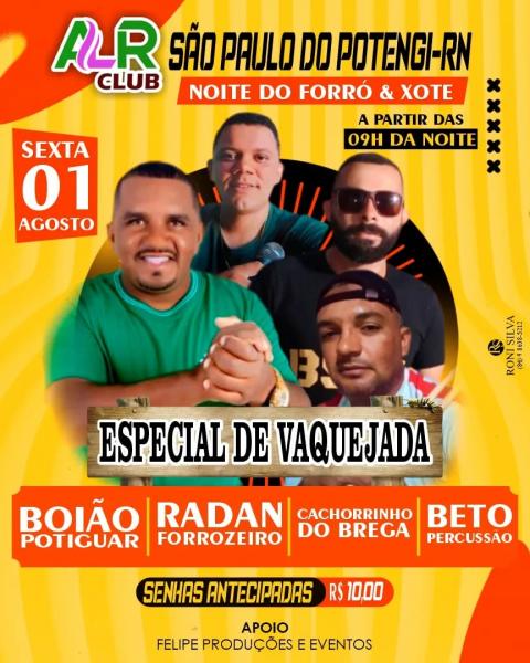 Boião Potiguar, Radan Forrozeiro, Cachorrinho do Brega e Beto Percussão - Especial de Vaquejada