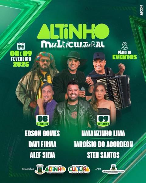 Edson Gomes, Davi Firma e Alef Silva - Altinho Multicultural