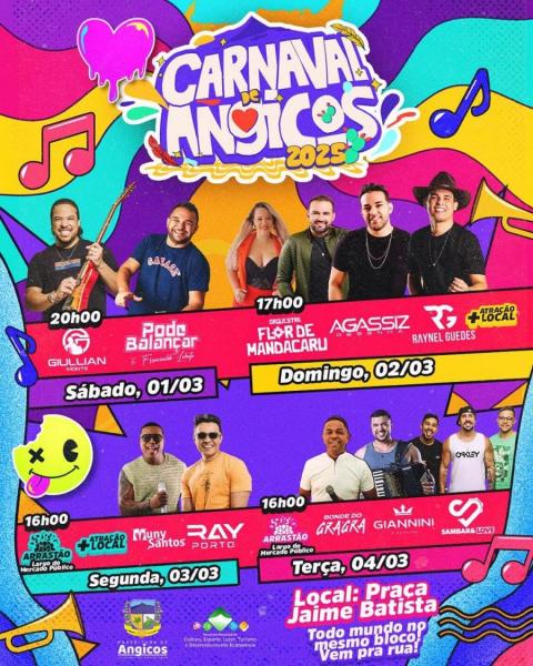 Pode Balançar e Giullian Monte - Carnaval de Angicos 2025