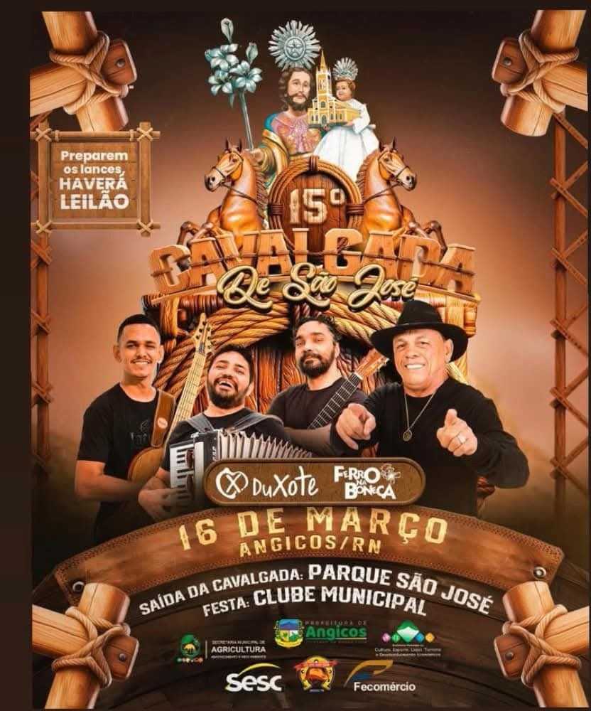 Ferro na Boneca e DuXote - 15ª Cavalgada de São José 2025