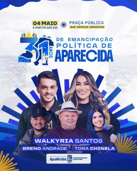 Walkyria Santos, Breno Andrade e Tora Chinela
