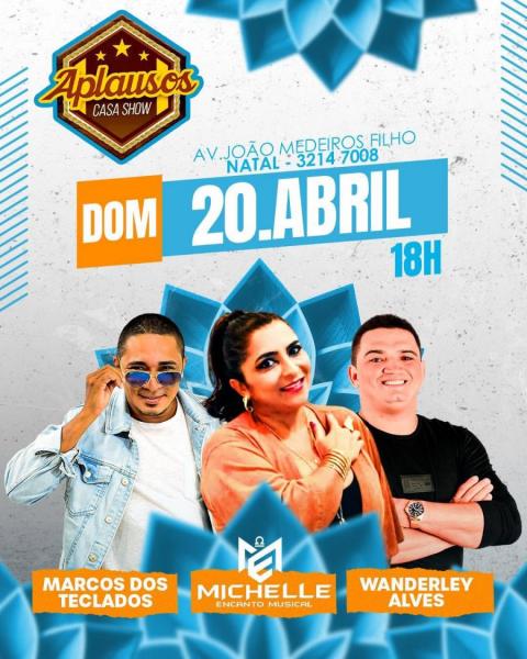 Michele Encanto, Marcos dos Teclados e Wanderley Alves