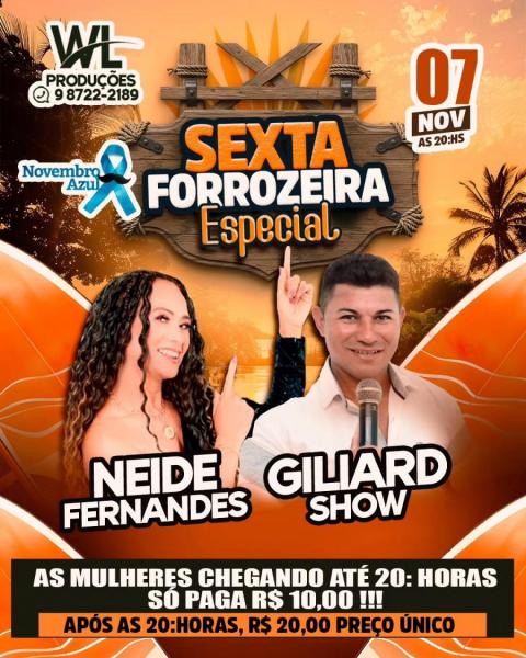 Neide Fernandes e Giliard Show