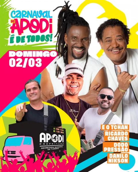 É o Tchan, Ricardo Chaves, Dodô Pressão e Danilo Nikson