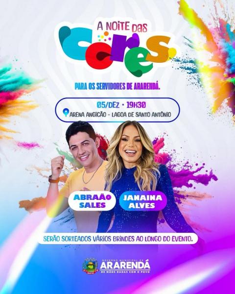 Abraão Sales e Janaina Alves - A Noite das Cores