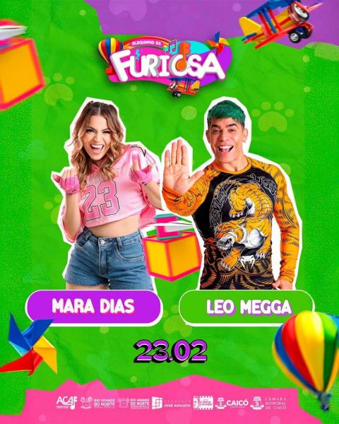 Mara Dias e Leo Megga - Bloquinho da Furiosa